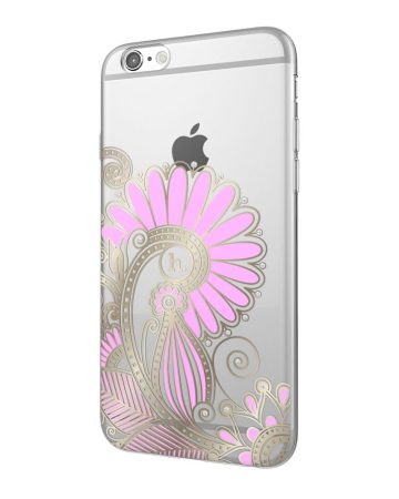 Hoco - Super star series bokor mintás iPhone 6/6s tok - arany