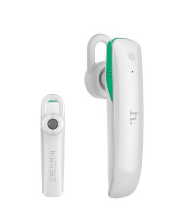 Hoco - E1 4.1 bluetooth mono headset multicsatlakozással Lion 50mAh - fehér